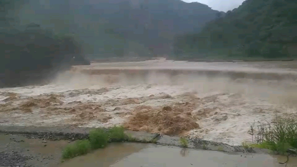 从小到大第一次见山洪 位置太行山大峡谷哔哩哔哩bilibili