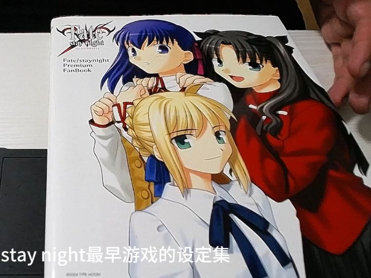 [图]初版fate stay night游戏设定集分享