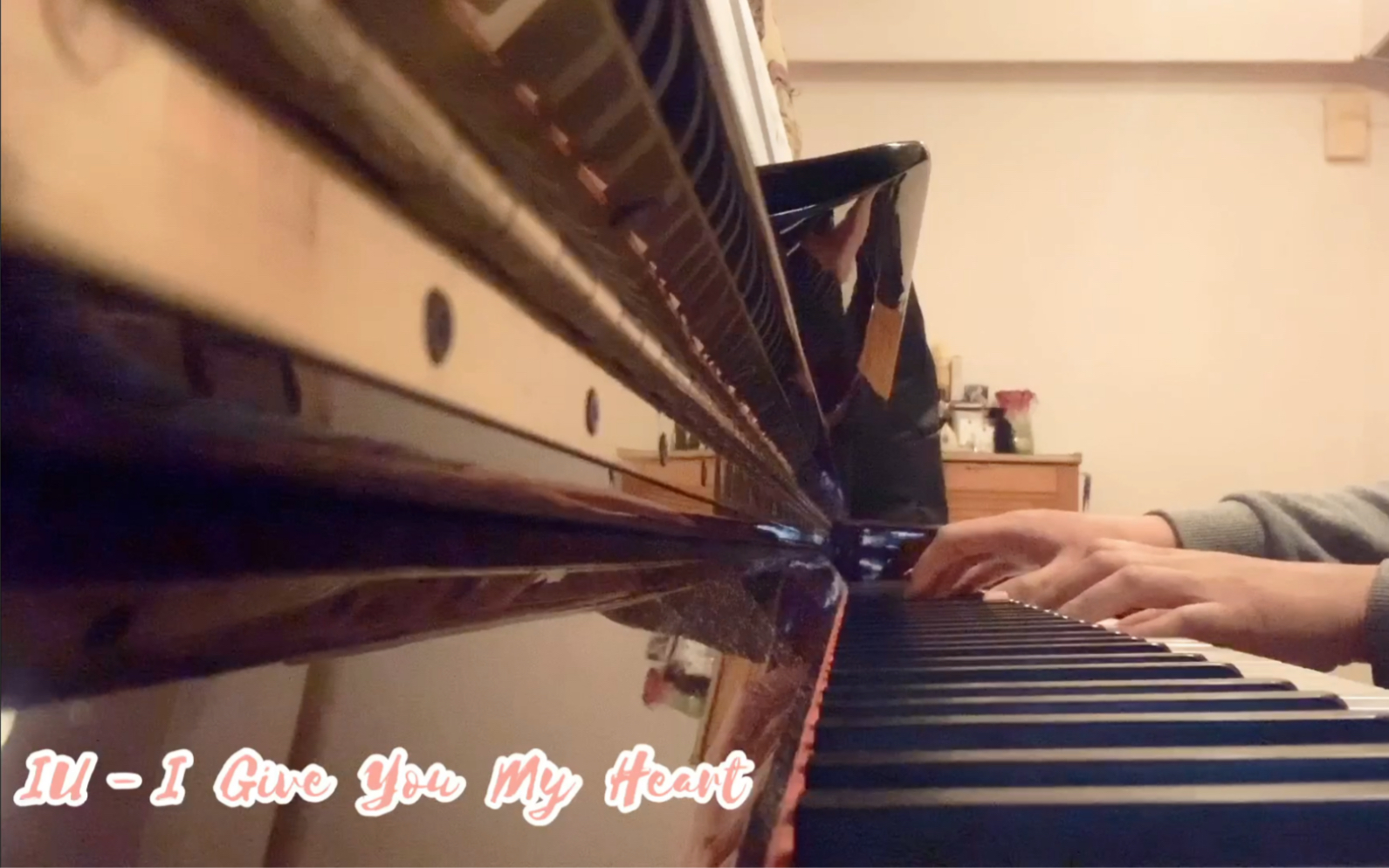 [图]【钢琴Cover】IU - I Give You My Heart献上我的心《爱的迫降 CrashLandingOnYou》OST 11 Piano Cover