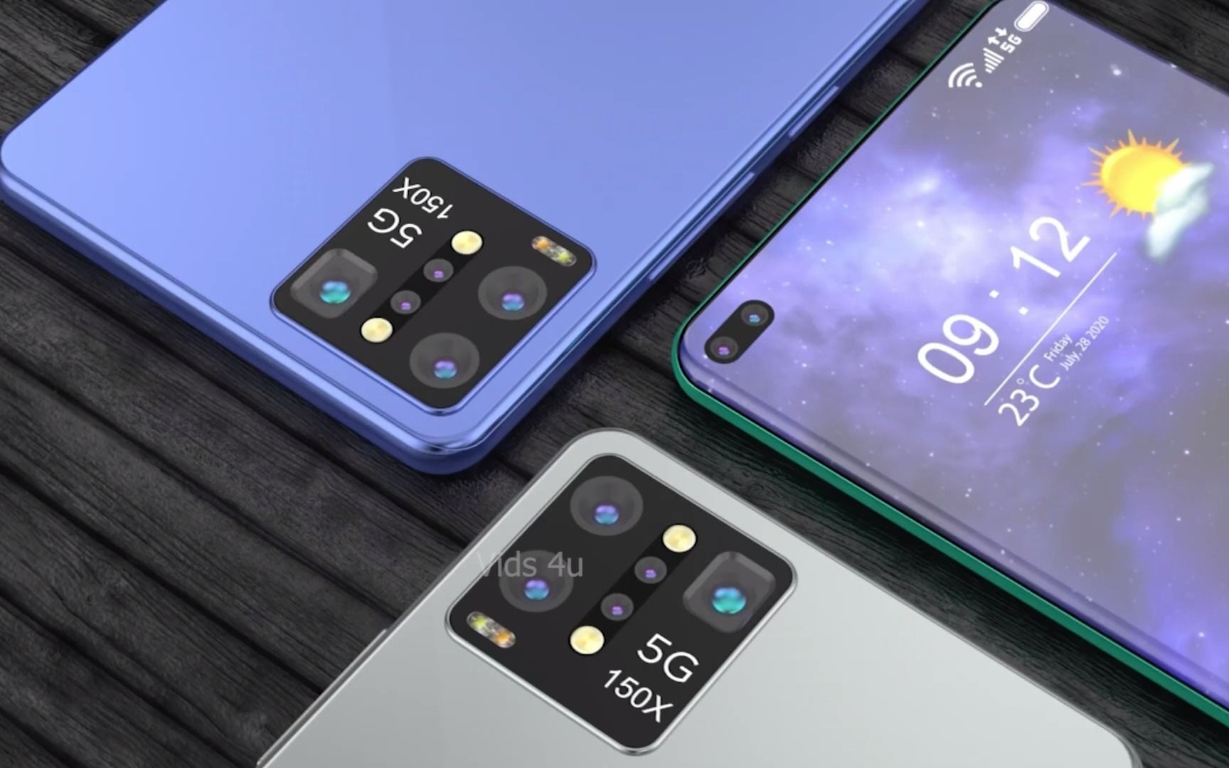 三星 galaxy m72 概念机:骁龙 768g,120hz 挖孔屏,6400 万像素五摄