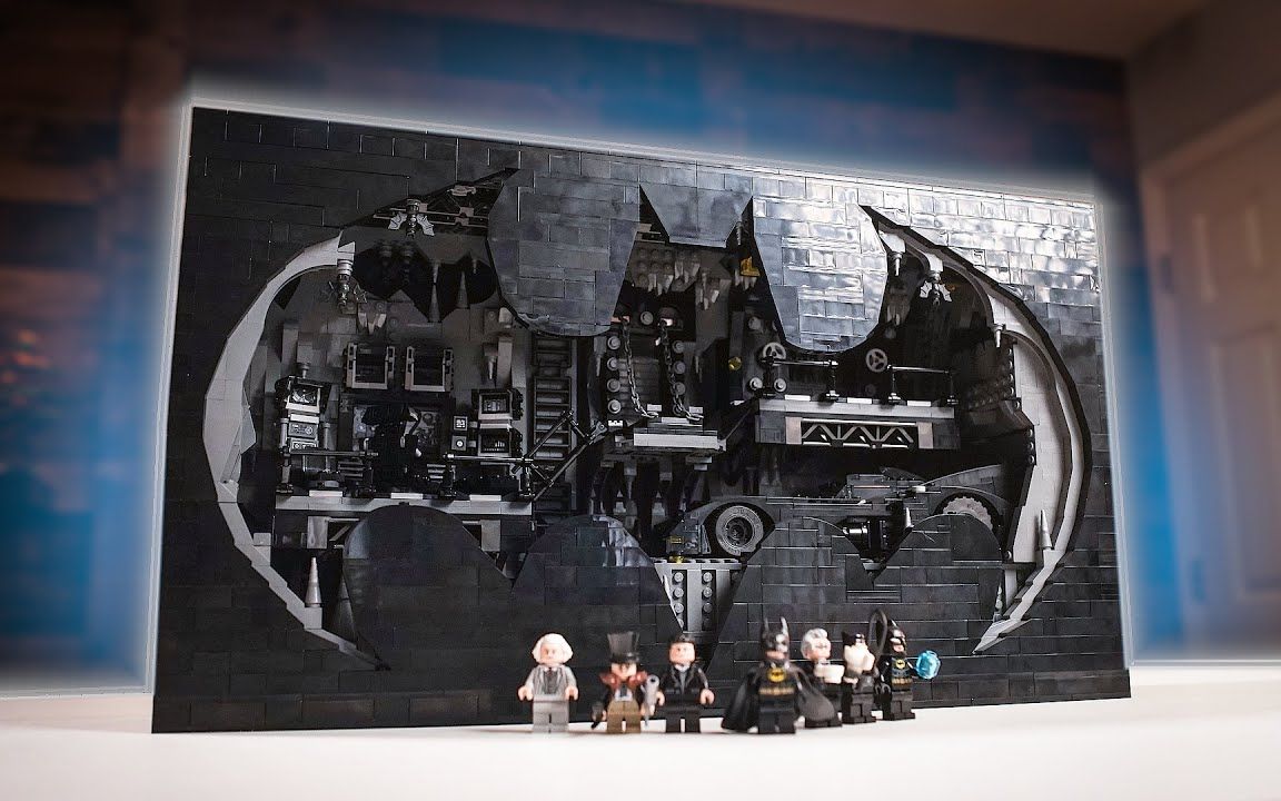 乐高76252蝙蝠洞影盒评测-有史以来最大的乐高dc套装!