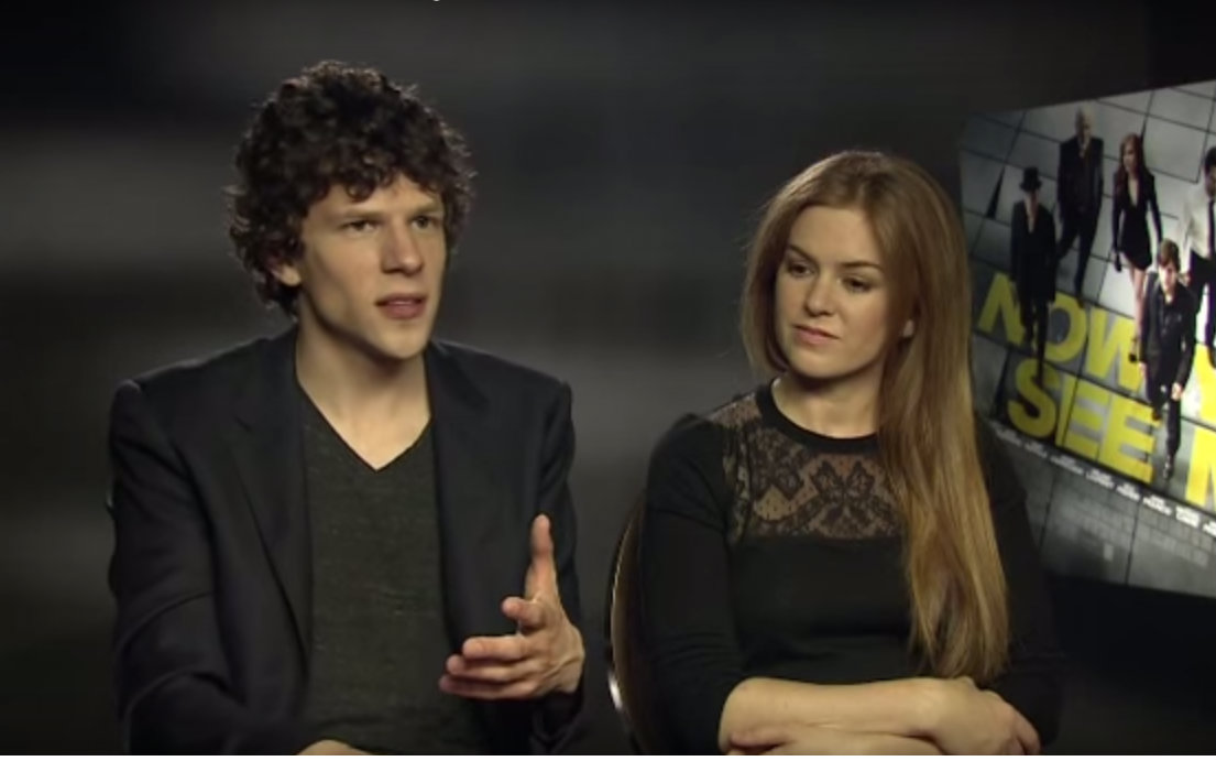 【艾森伯格】Isla Fisher and Jesse Eisenberg Interview — Now You Se哔哩哔哩bilibili