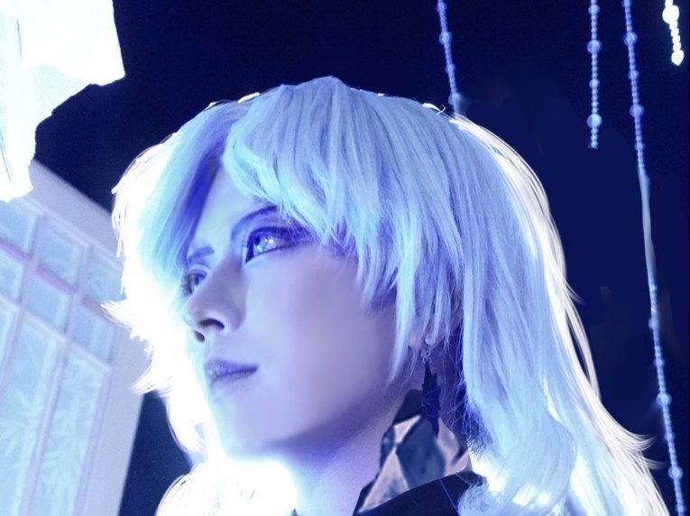 【阴阳师月读cos】面部纯剪