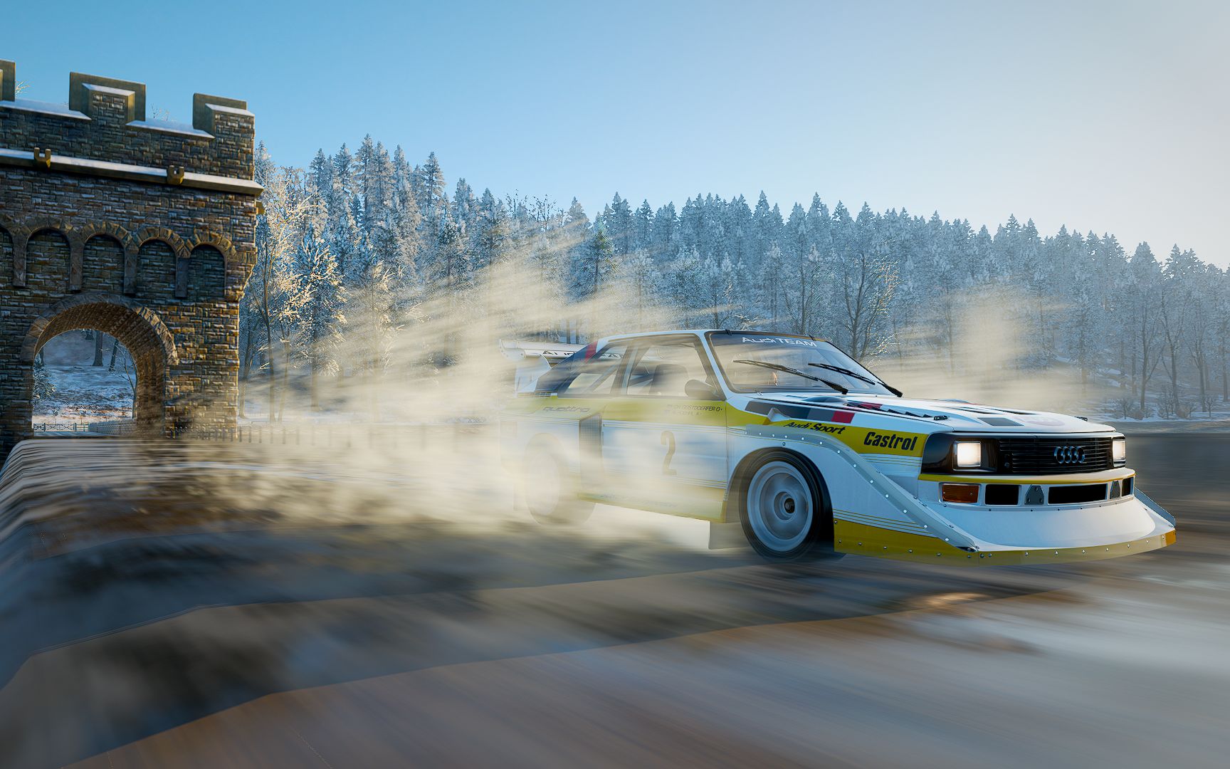 地平线4】穆尔黑德拉力径走赛 |1986 奥迪 #2 奥迪运动quattro s1