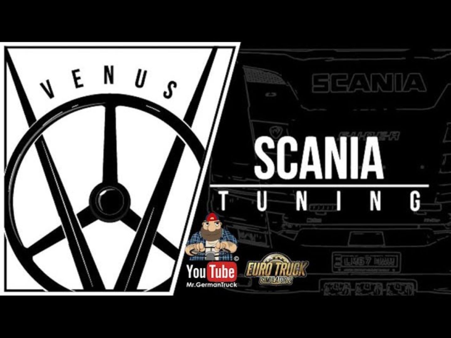 【YouTube】欧卡2modVenus Scania NG 改装零件|[ETS2 v1.50] Venus Scania NG Tuning Parts哔哩哔哩bilibili欧洲卡车模拟2