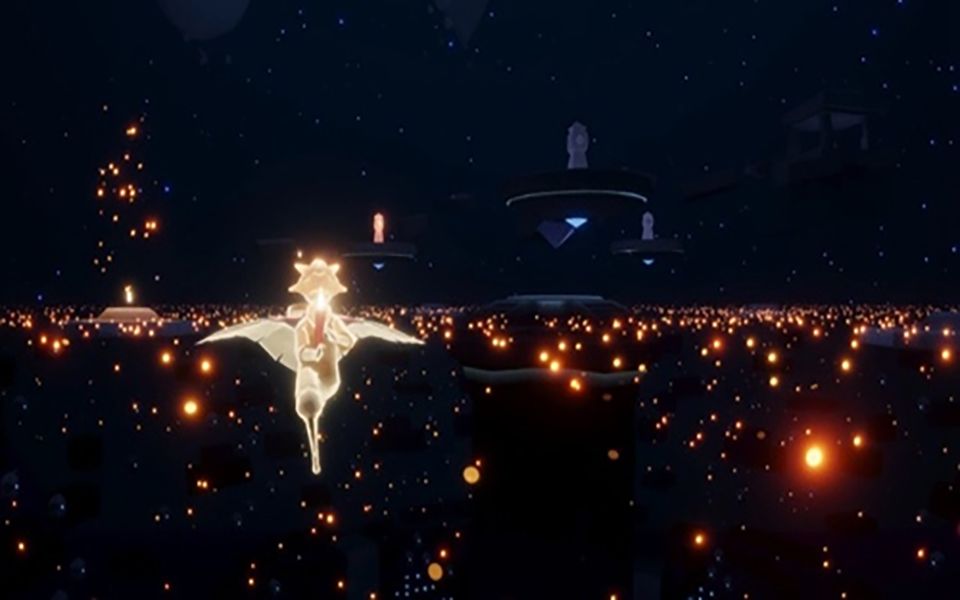 光遇禁阁光翼快速收集