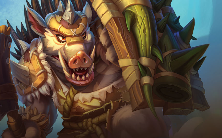 炉石战旗-野猪人