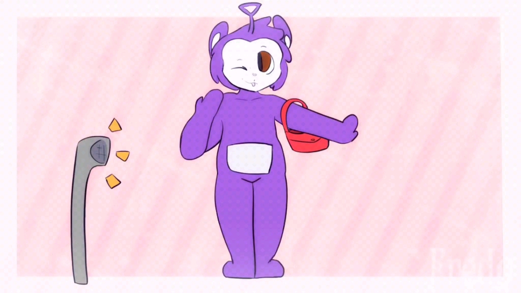 可爱的天线宝宝