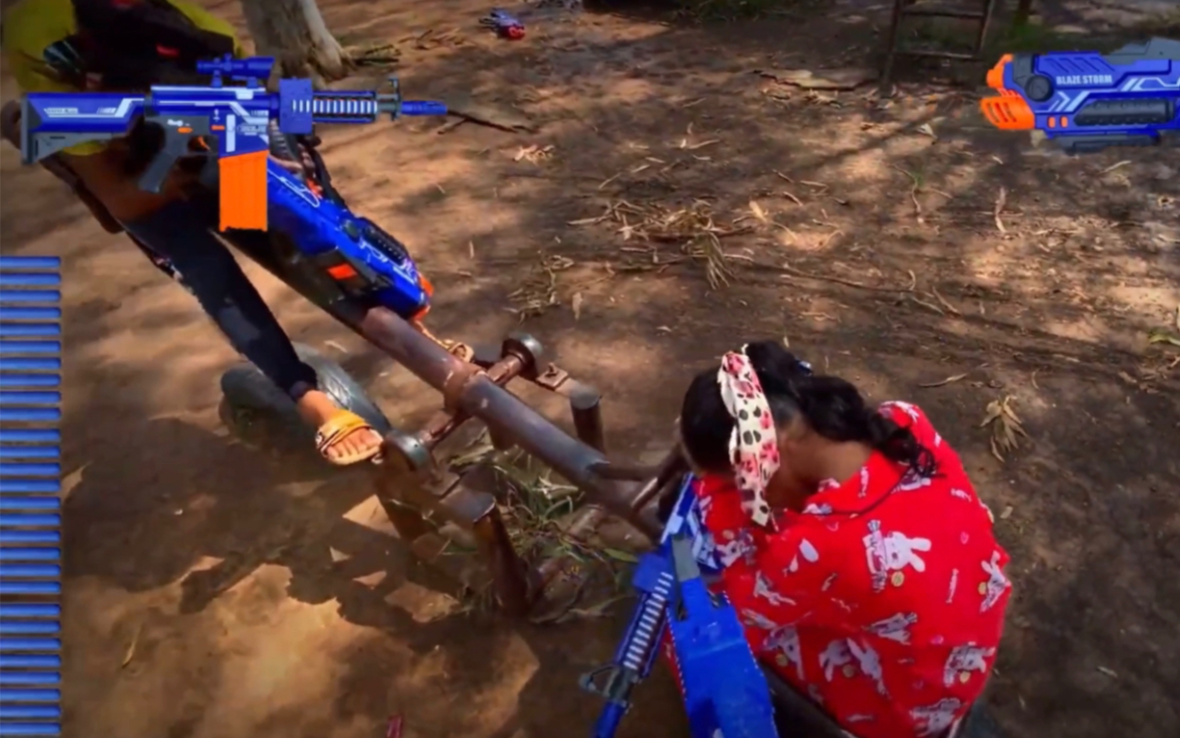 [图]Nerf war： Single game