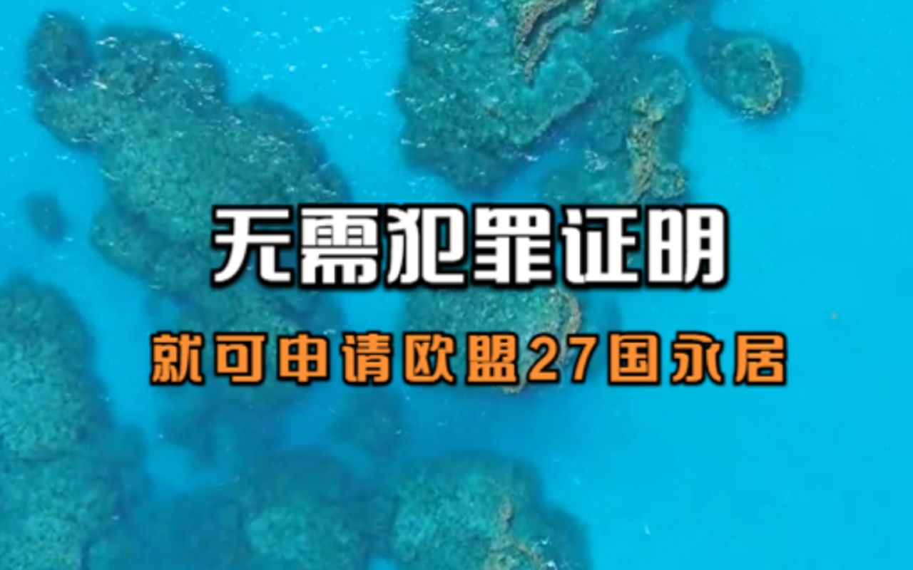 申请条件简单,无需犯罪证明,移民欧盟选奥地利!哔哩哔哩bilibili