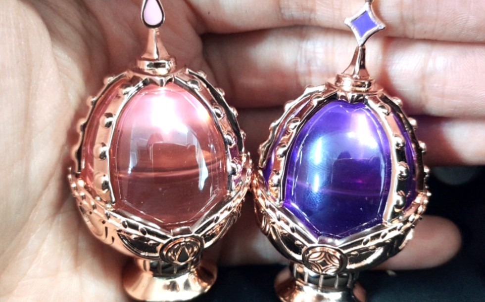 【魔圆】跟团定制纯银镀玫瑰金圆焰灵魂宝石简单开箱 展示