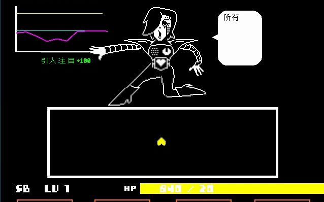 传说之下与mtt对战---boss