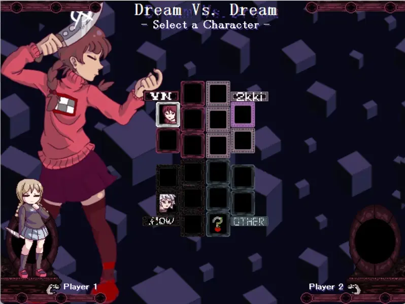 Dream vs Dream】梦日记格斗同人游戏（2）:“流浪子色窗子大战窗子色的 