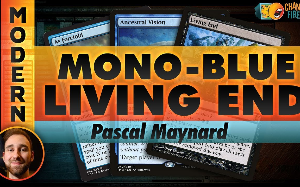 [图][搬运][MTG] 近代纯蓝走骨 Channel PMayne - Modern Mono-Blue Living End #1-2