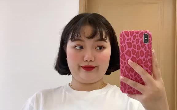 什么时候可以流行一下圆脸!#微胖女生 #130斤微胖穿搭 #微胖穿搭