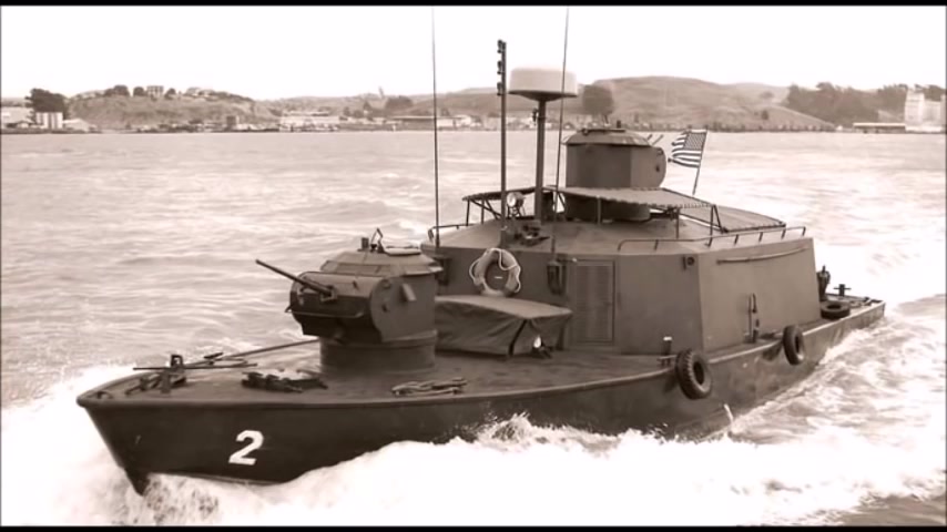 二战内河炮艇图片