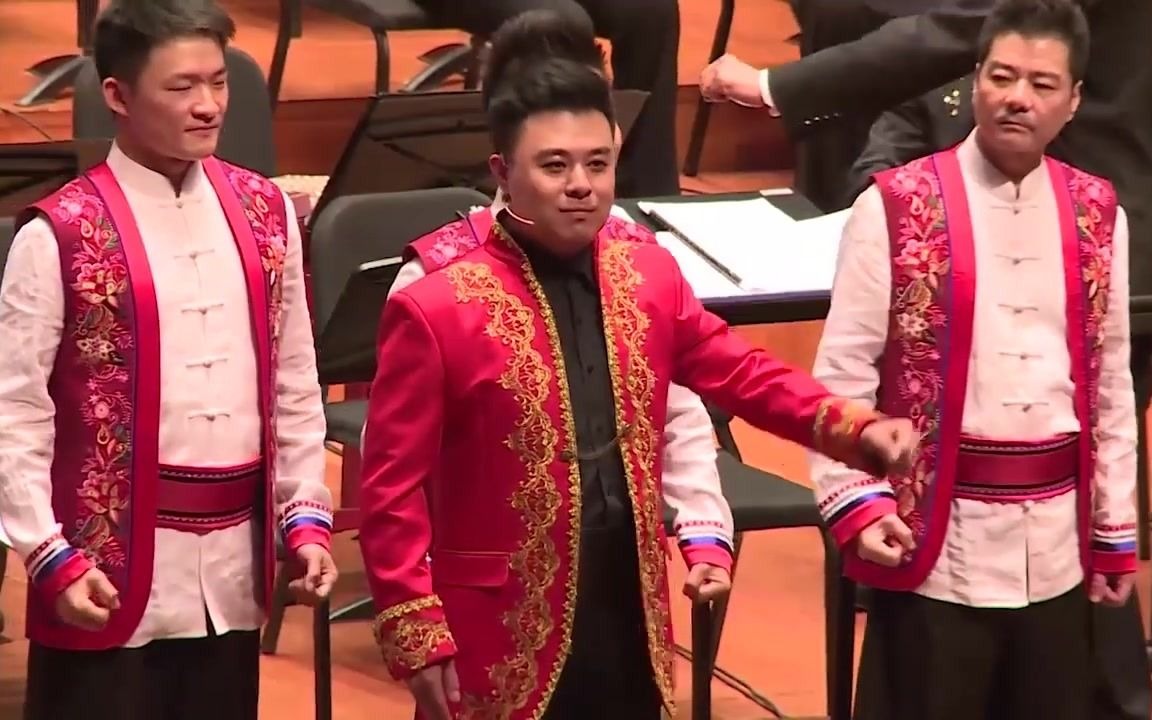 【中央民族乐团&重庆民族乐团】男声小合唱《巴河号子》丨作曲:赵东升