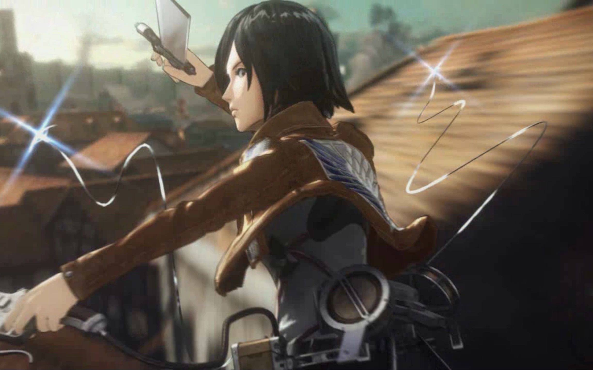 4k|进击的巨人/attack on titan|开场cg_哔哩哔哩_bilibili