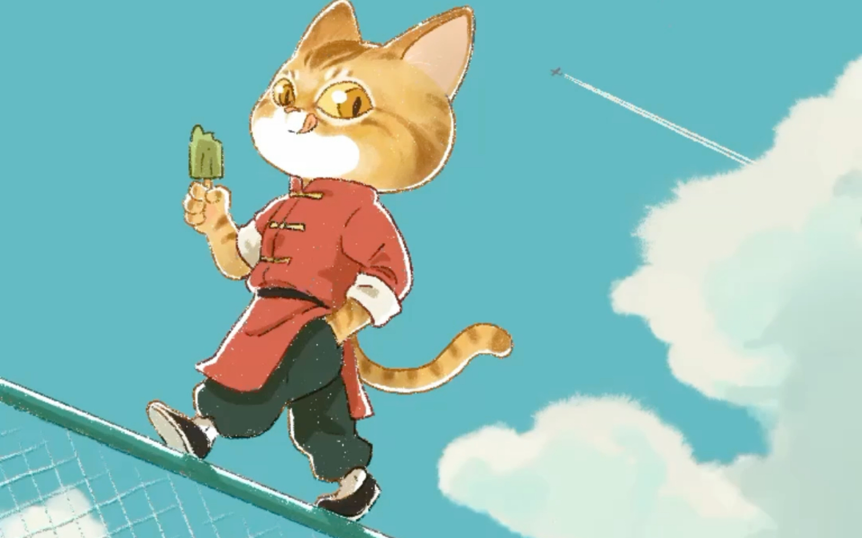 橘乱马 用橘猫画乱马二分之一
