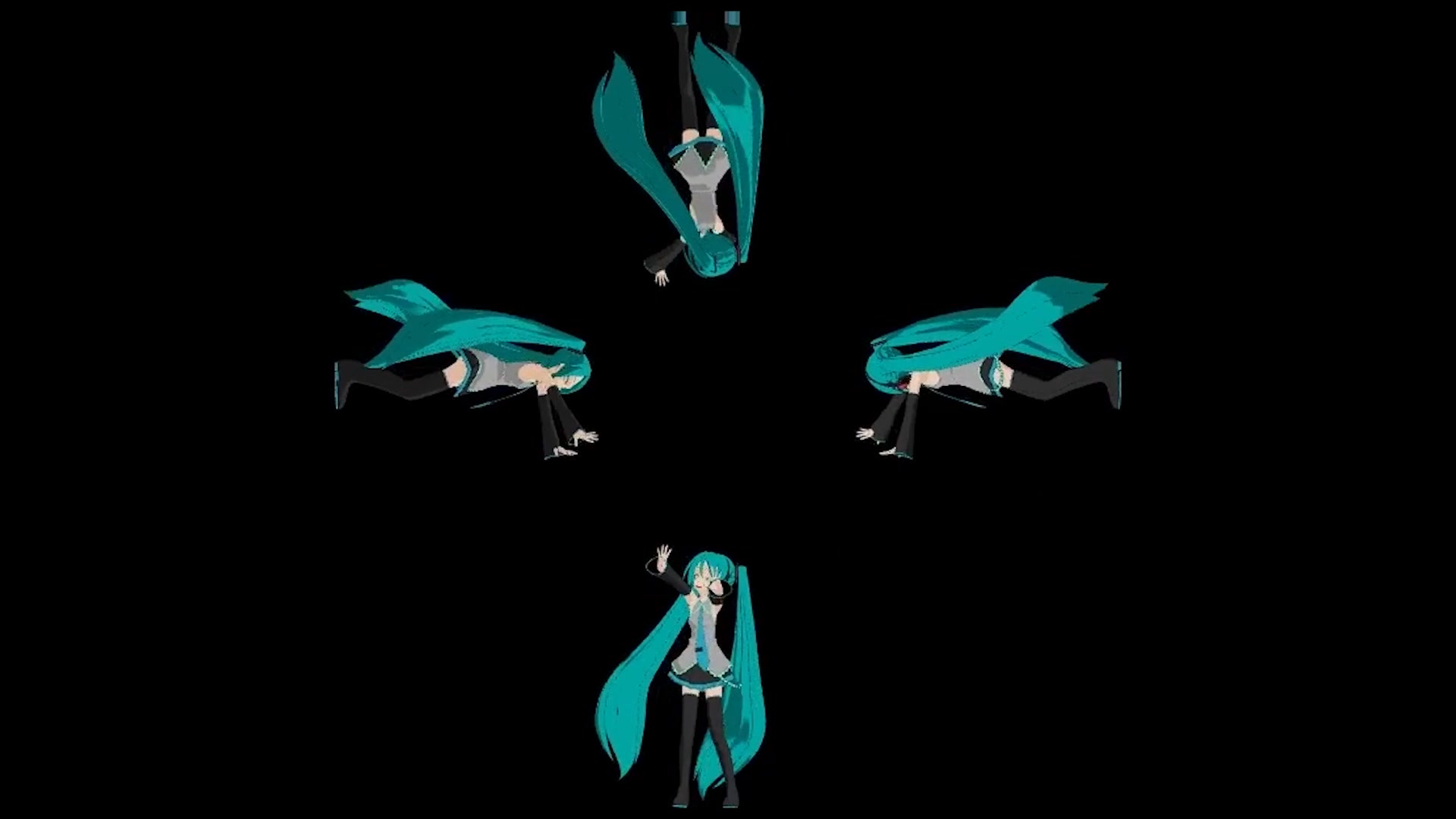 3d全息投影視頻源初音未來6