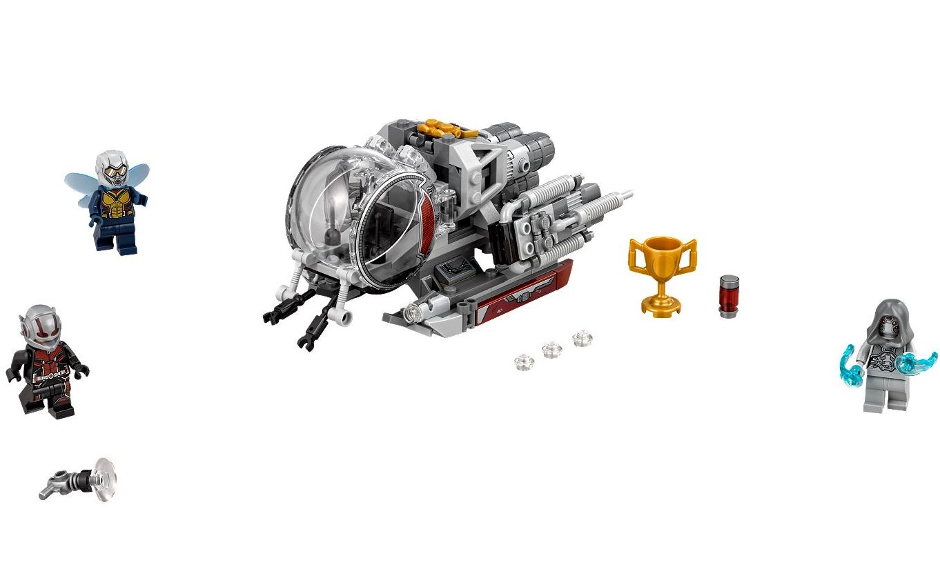 乐高lego76109超级英雄蚁人勇闯量子世界2018速拼评测