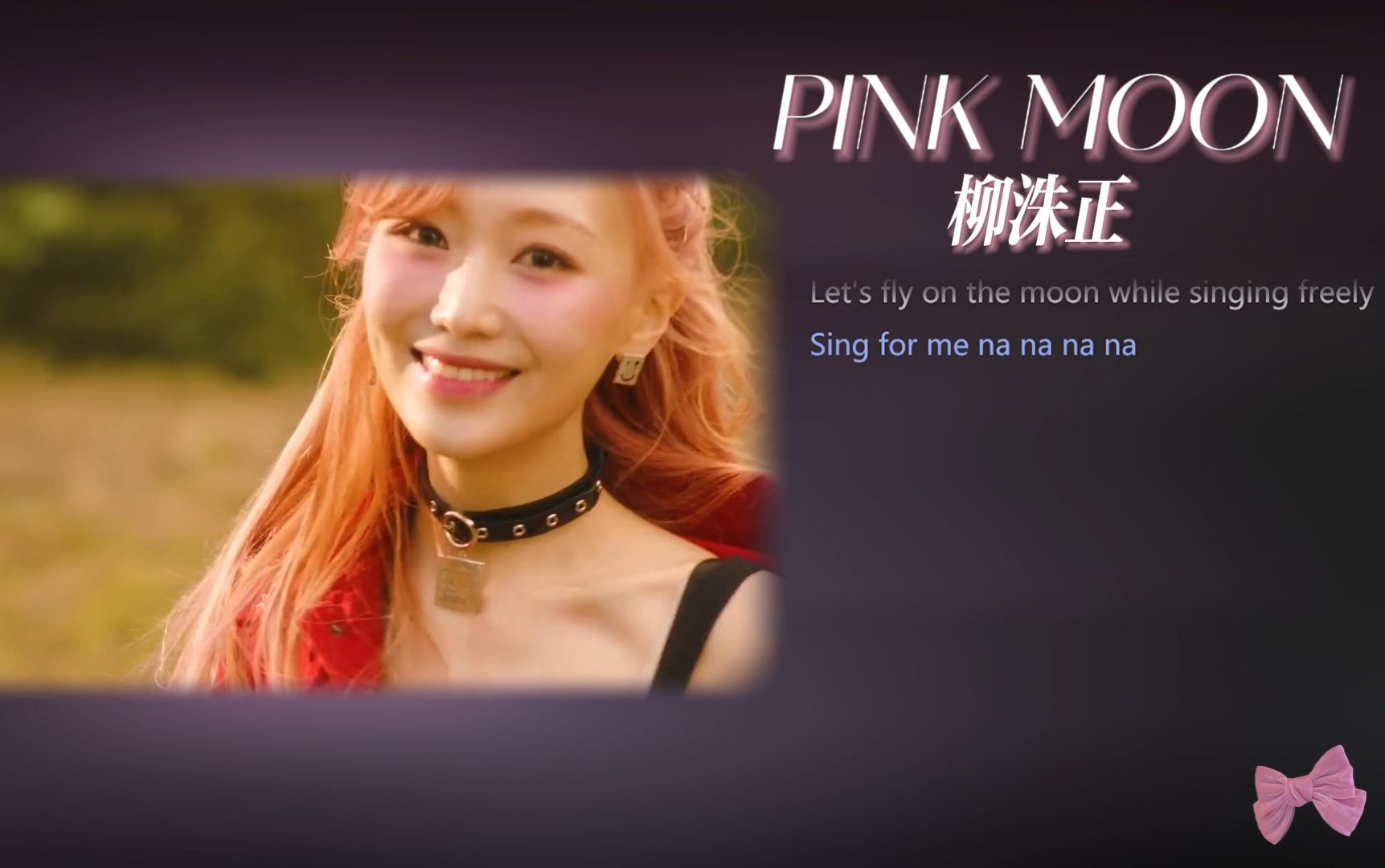 柳洙正-pink moon 穿过心灵绽放的花丛 向高处飞翔吧