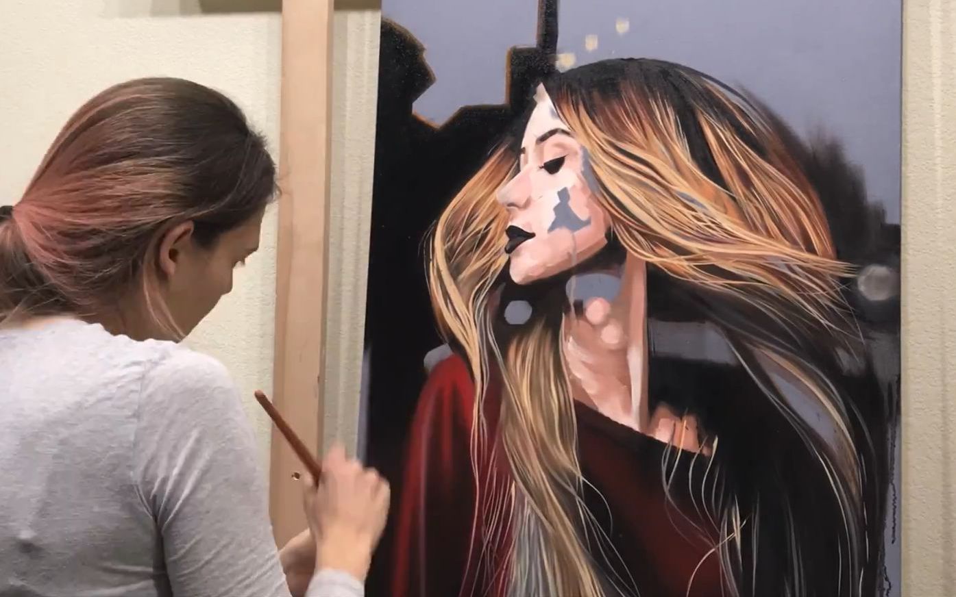 暗黑风的现实主义肖像油画这种艺术风格你能接受吗