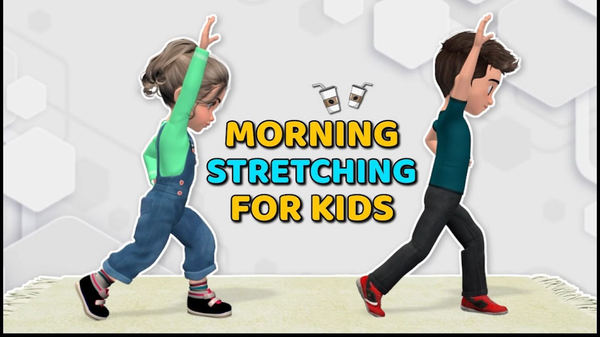 [图]儿童15分钟晨起拉伸操——起床提神（15-MINUTE MORNING STRETCHING ROUTINE FOR KIDS - RISE AND SHIN）