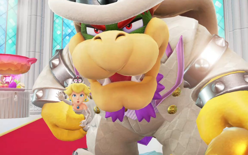 妖兽啦!马里奥到酷霸王婚礼现场抢婚拉!