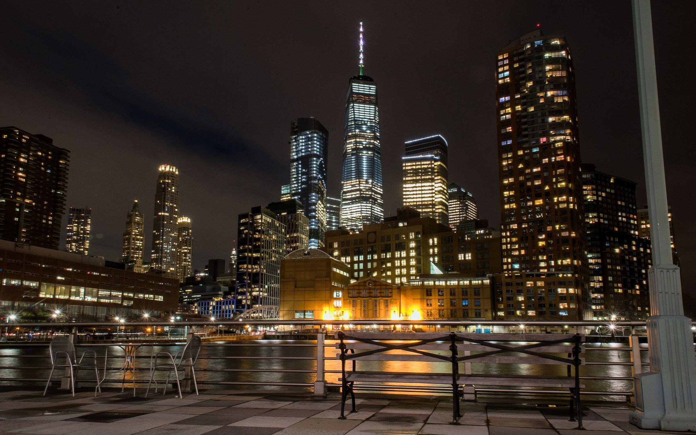纽约夜景壁纸高清图片