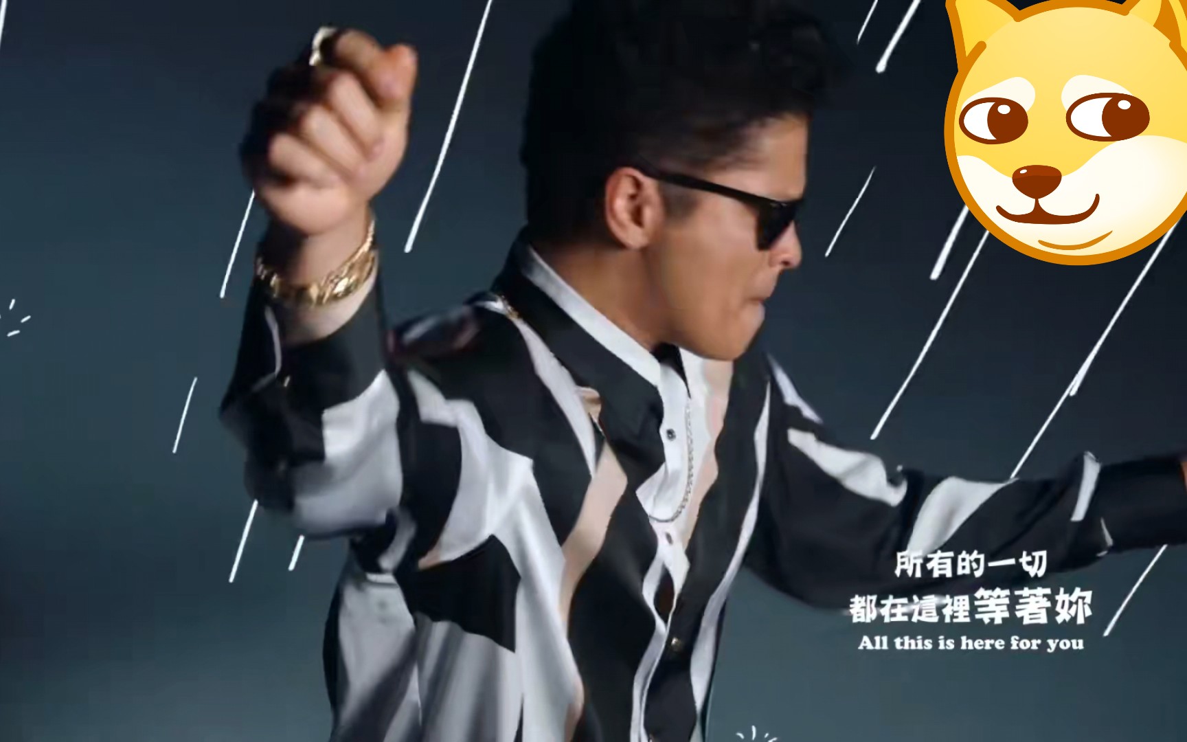 [图]火星哥(Bruno Mars)歌曲:That's What I like(官方中英字幕板)