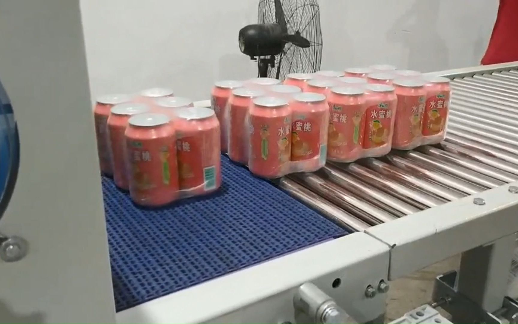 听装饮料膜包机全自动塑封设备易拉罐汽水打包机