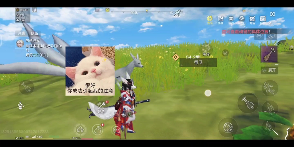 妄想山海 第一只千年宠物丘狐(自用)