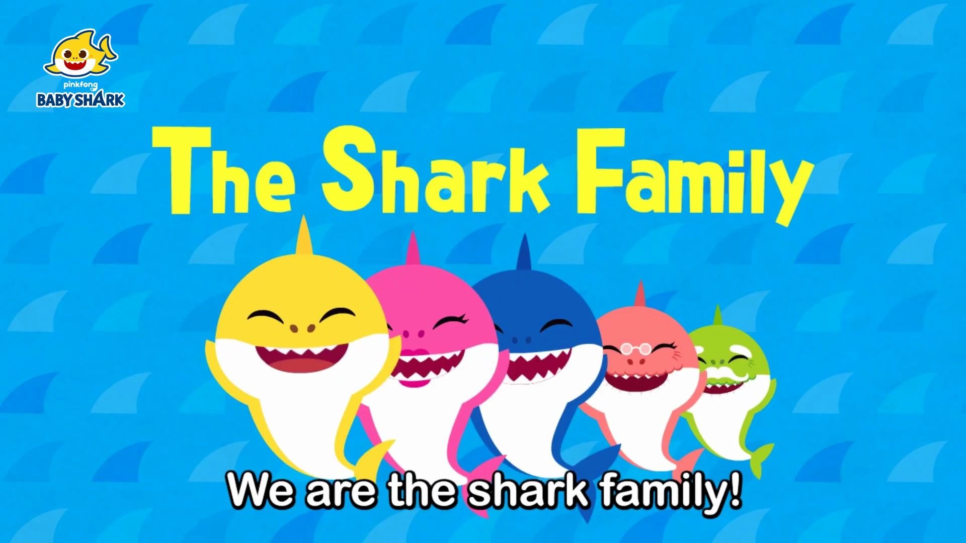 [图]The Shark Family - Sing Along with Baby Shark - Baby Shark Songs - Baby Shark Of