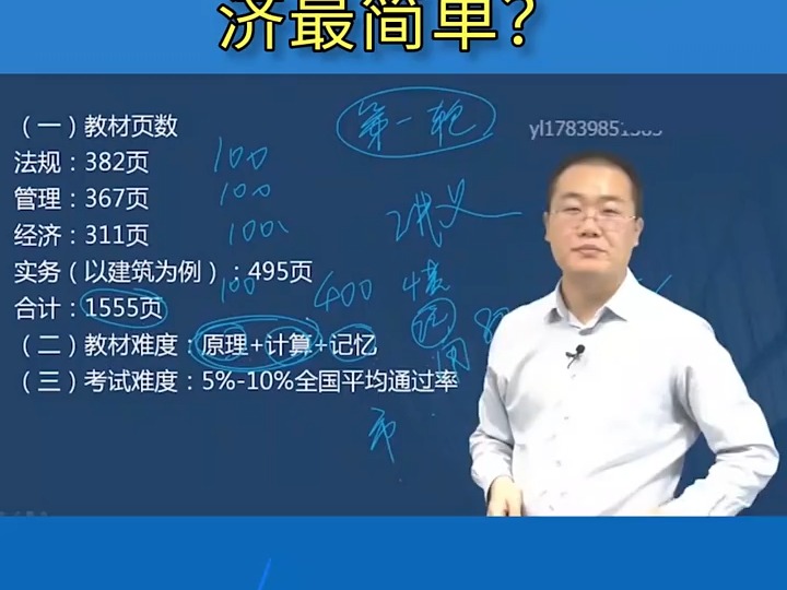 一建考试中经济科目是最简单的,你知道为什么吗?哔哩哔哩bilibili