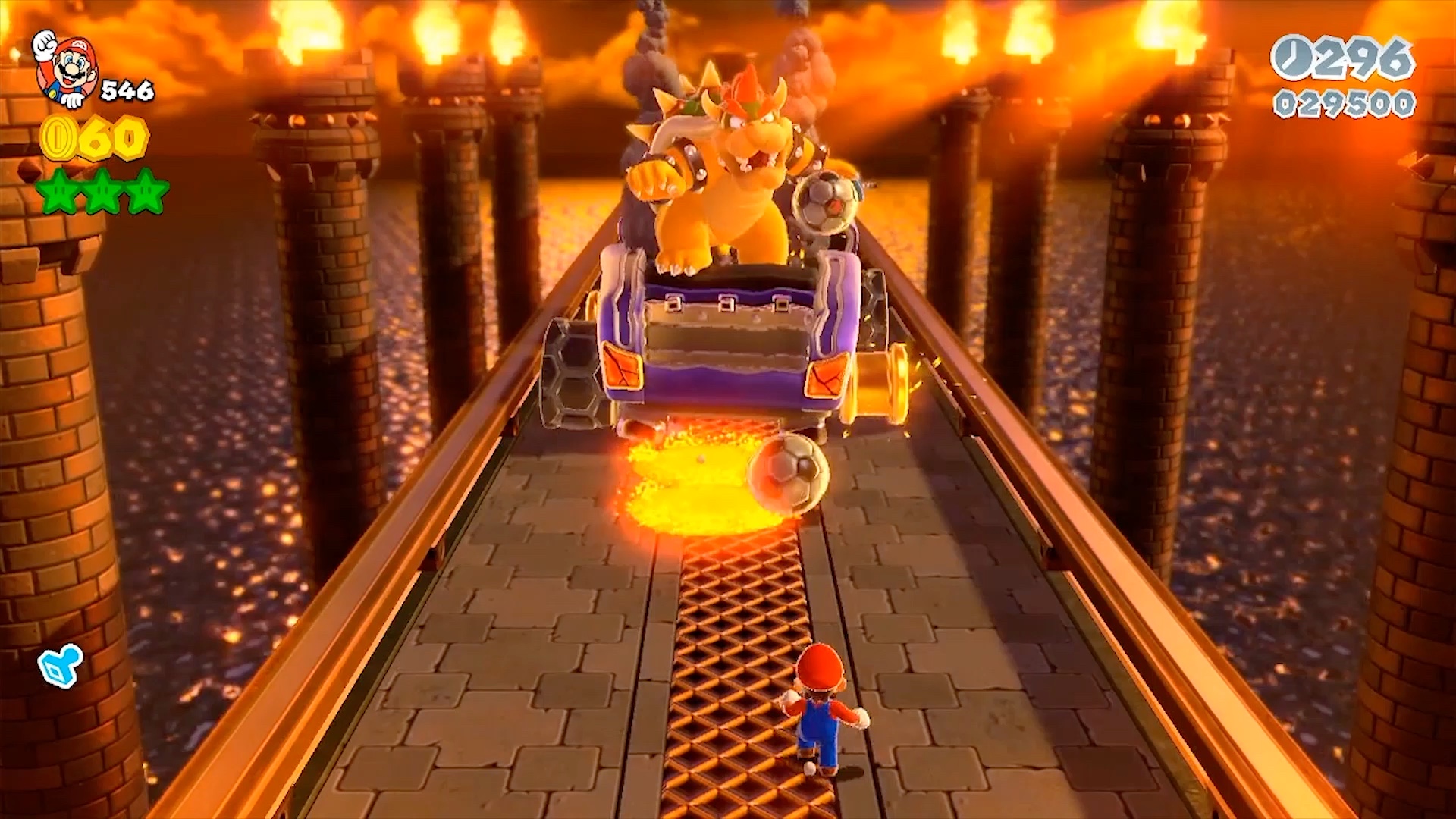 3d马里奥1-城堡,对决!库巴的高速公路