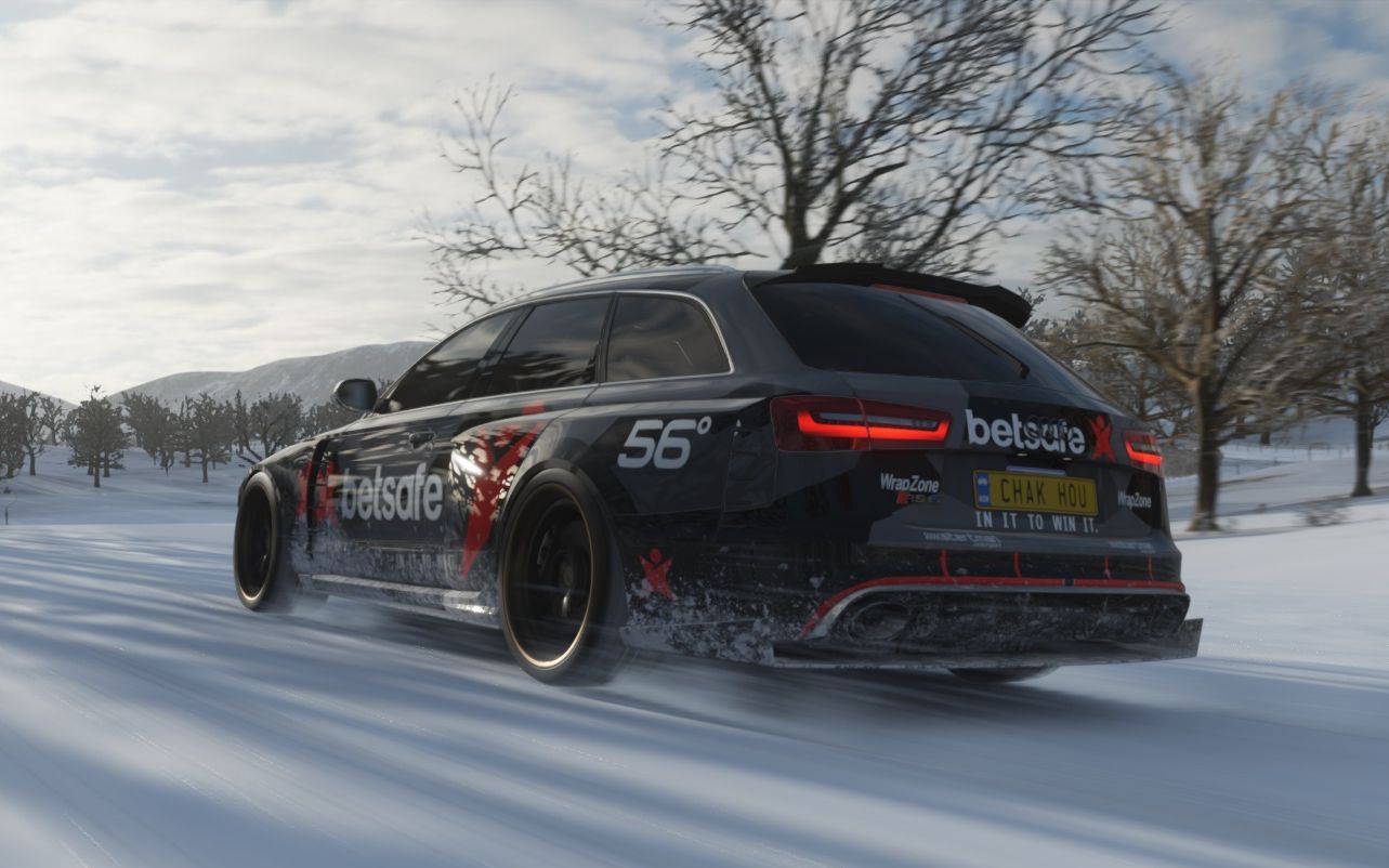 【forza horizon 4】 audi rs6 avant dtm(伪)马拉松赛_哔哩哔哩 (゜