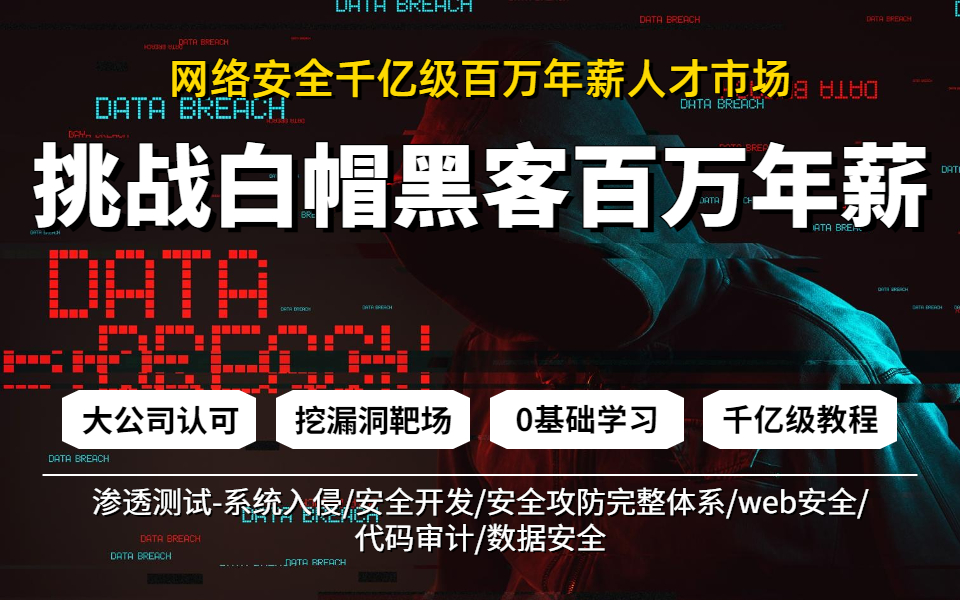 【网络安全】腾讯前技术总监亲授 小白入坑到精通实战 Web安全渗透测试课程哔哩哔哩bilibili