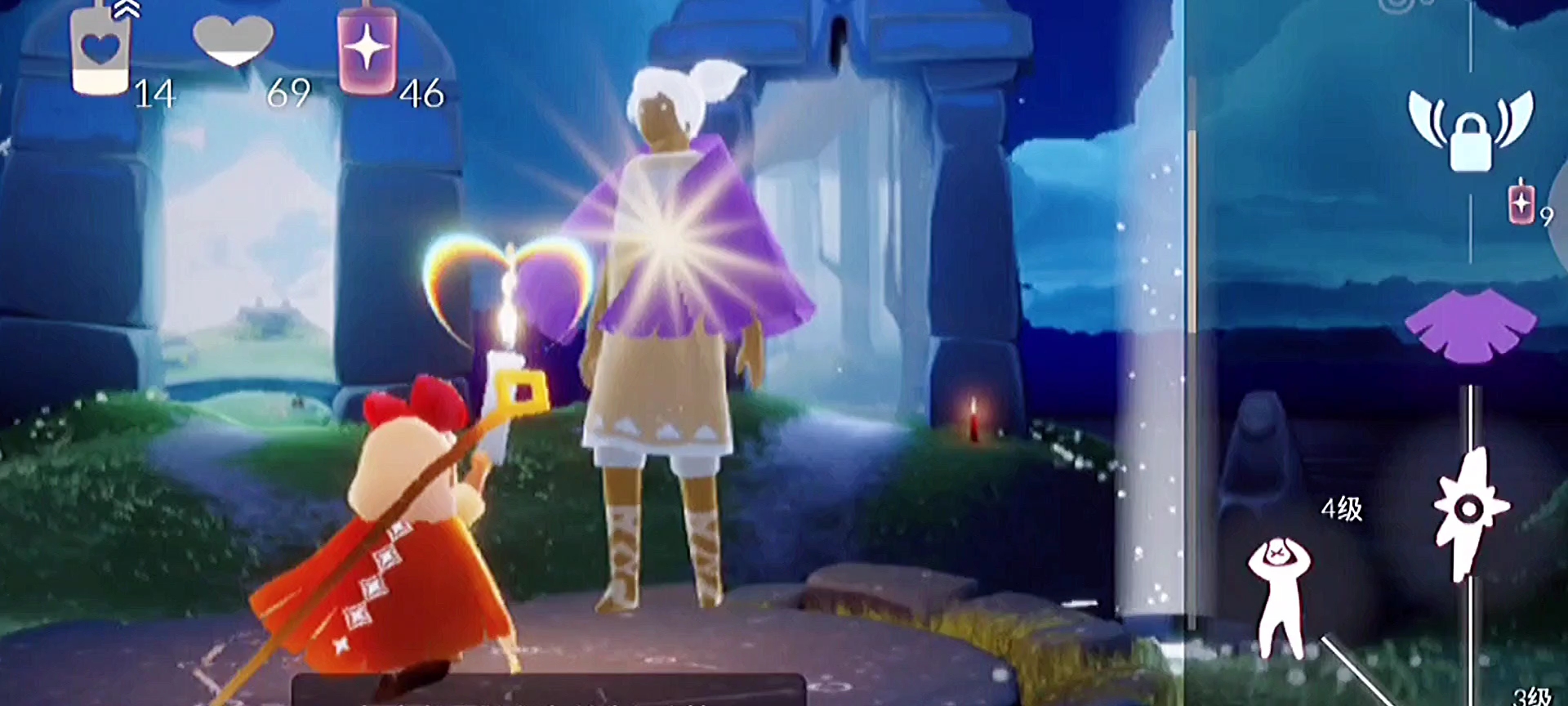 光遇晨岛雨林双图毕业啦