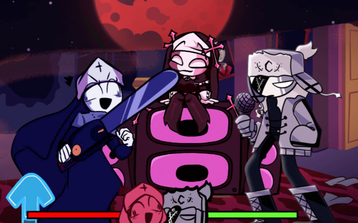 fnf - ruv 和 taki 唱crucify