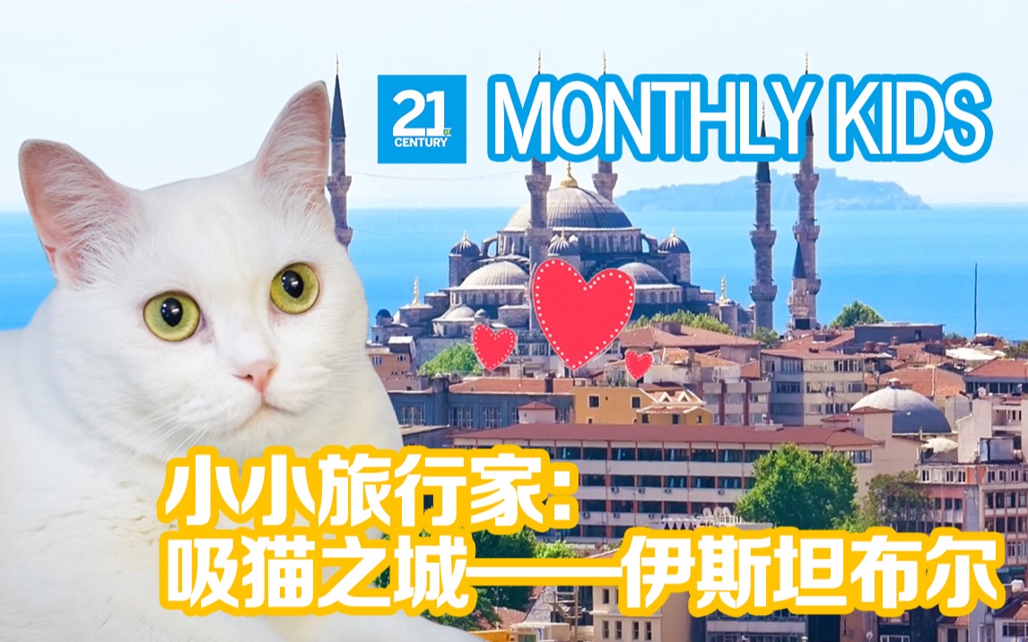 [图]【少儿画刊】小小旅行家-Istanbul：一起吸猫呀！