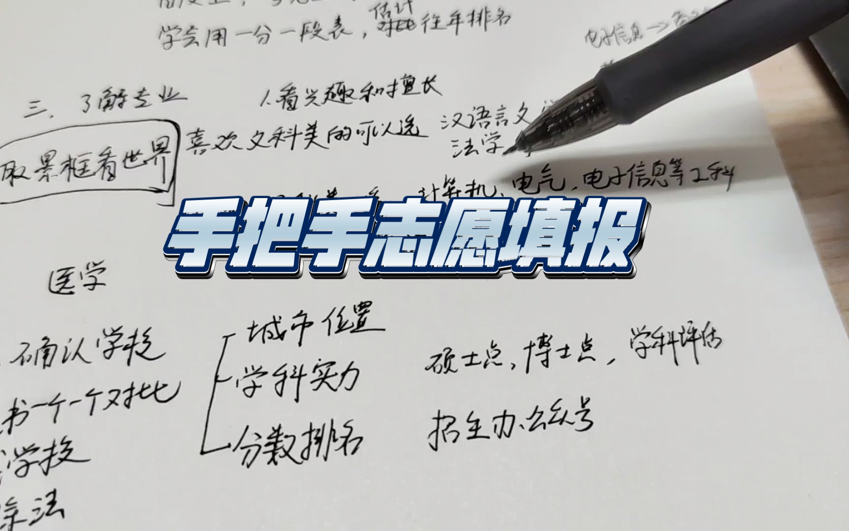 非常详细的志愿填报方法,一定要收藏看完,教你如何找到有效信息,适合的学校和喜欢的专业尤其是老高考,平行志愿哔哩哔哩bilibili