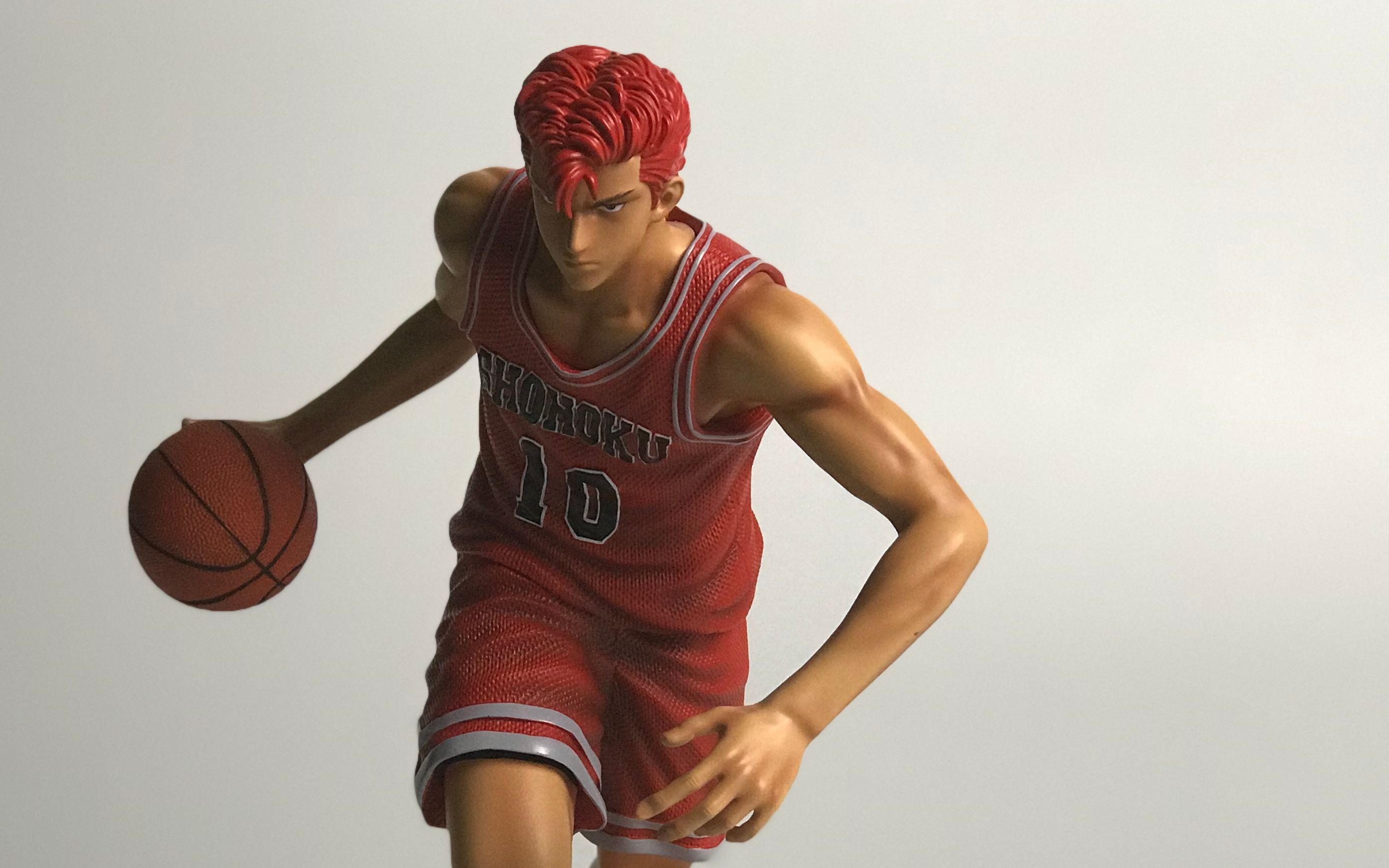 制霸篮下的红发——樱木花道,f·a湘北五虎共鸣第一弹『手办开箱』