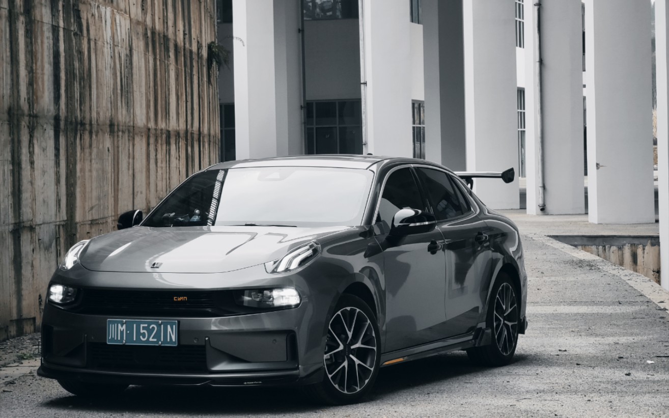 领克03 cyan尾翼版 4k