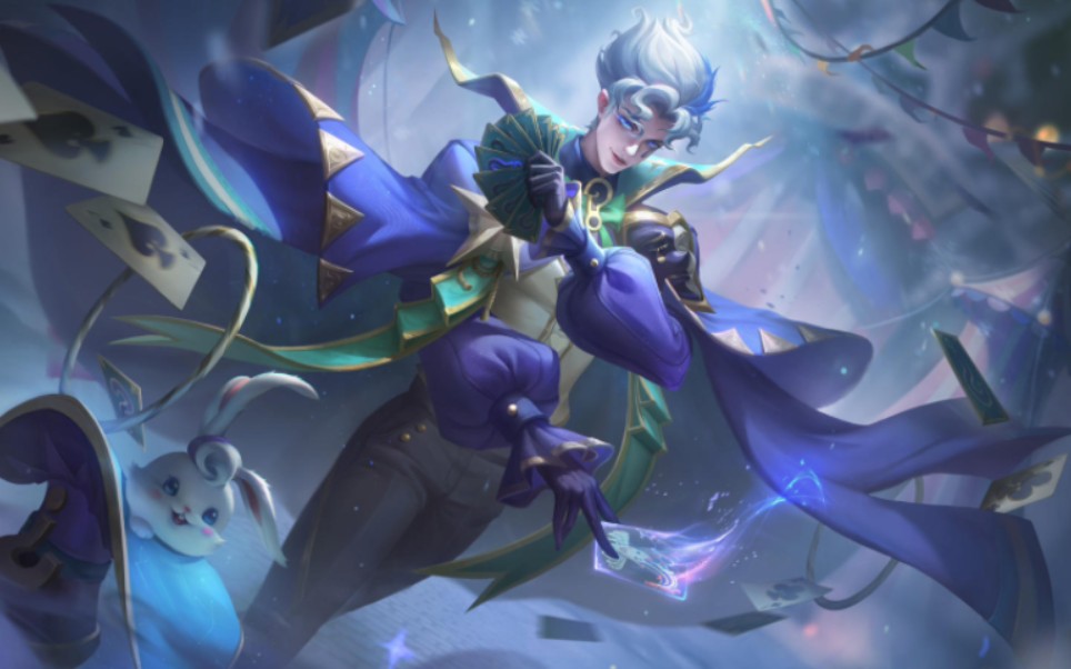 曙光英雄伏羲皮肤对比(锦鲤仙缘vs奇迹大师)