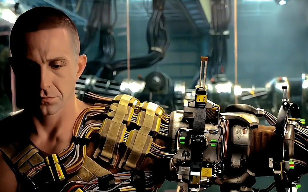 血肉苦弱,机械飞升!