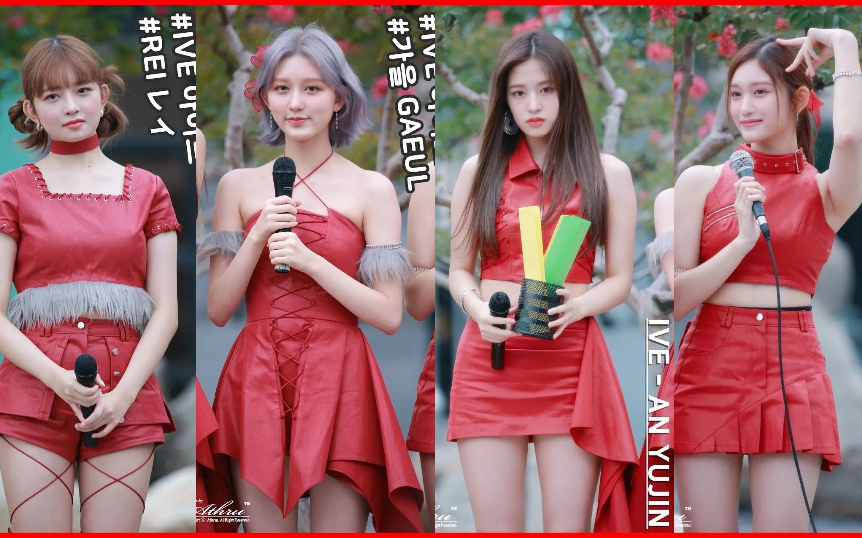 [图]IVE in Red Dress