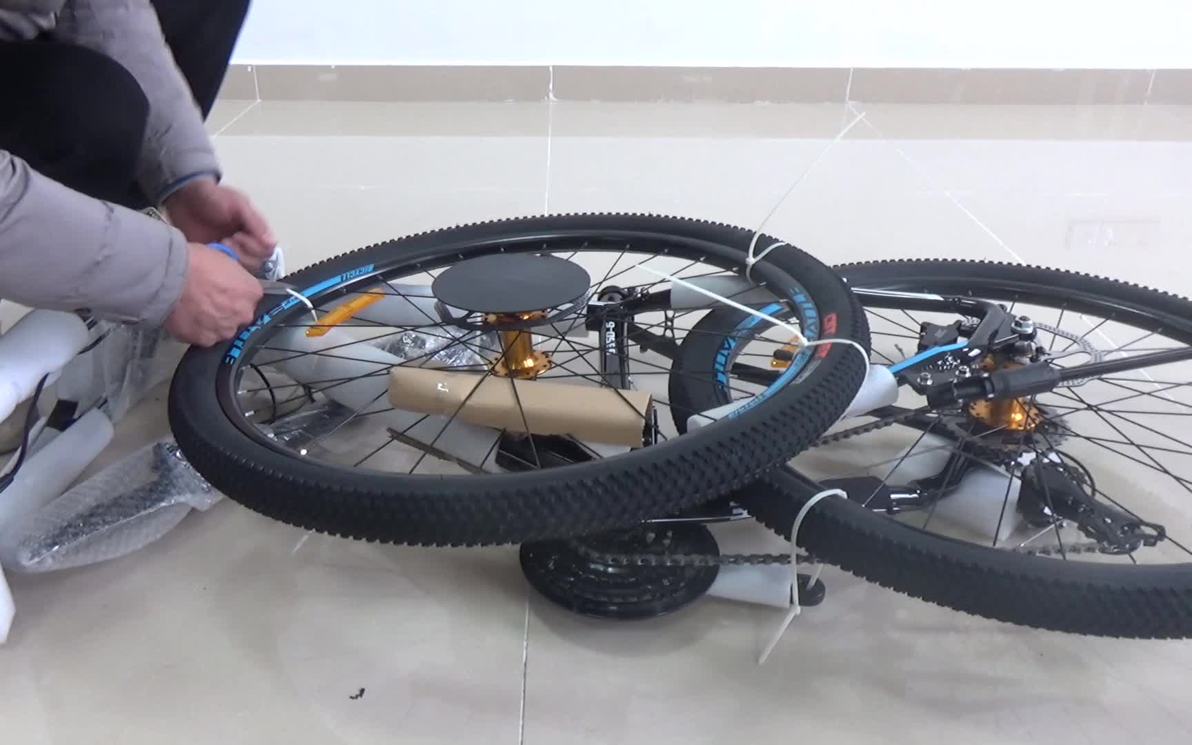 富士达s350-6山地车安装方法