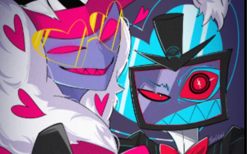 【procreate】地狱客栈 val vox 绘画过程