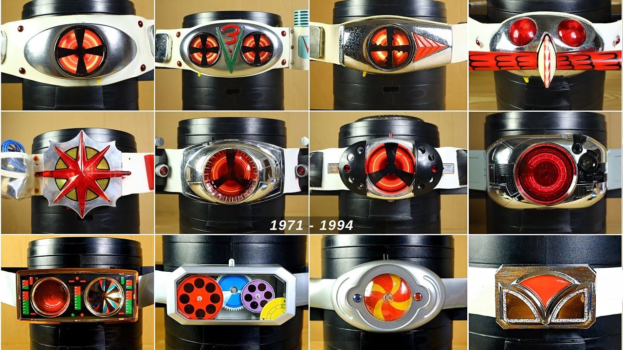 【dx tokusatsu】假面骑士 dx变身腰带 昭和篇 1971-1994